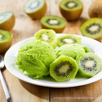Nova colheita fresca kiwi fruta fresca núcleo verde